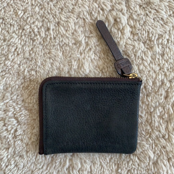 WeSC leather zip wallet - Picture 2 of 3
